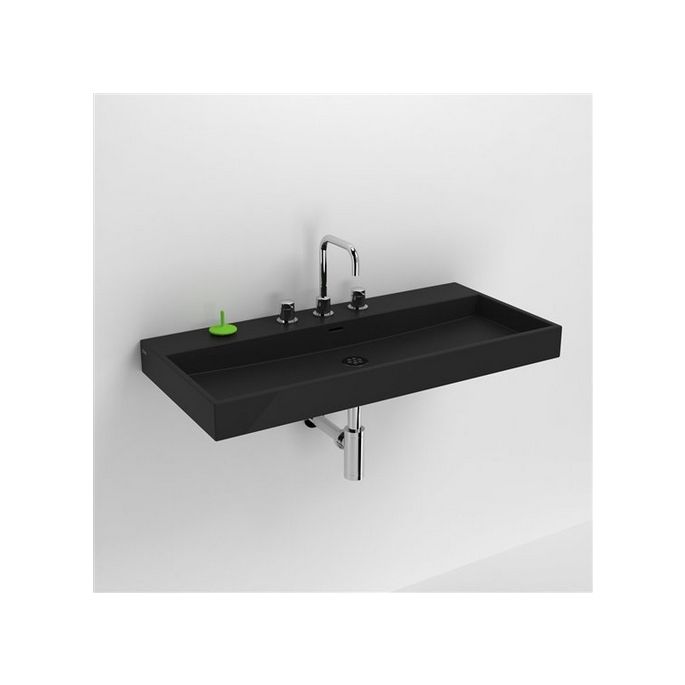 Clou Wash Me CL0230034 sink 90x42cm ceramic matte black