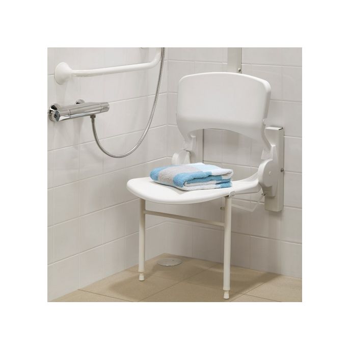Handicare (Linido) LI2214201102 auxiliary leg set for shower seat steel coated white