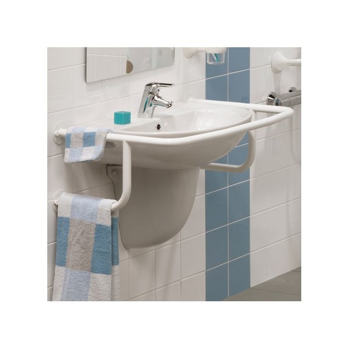 Handicare (Linido) LI2606000200 wash basin bracket stainless steel polished