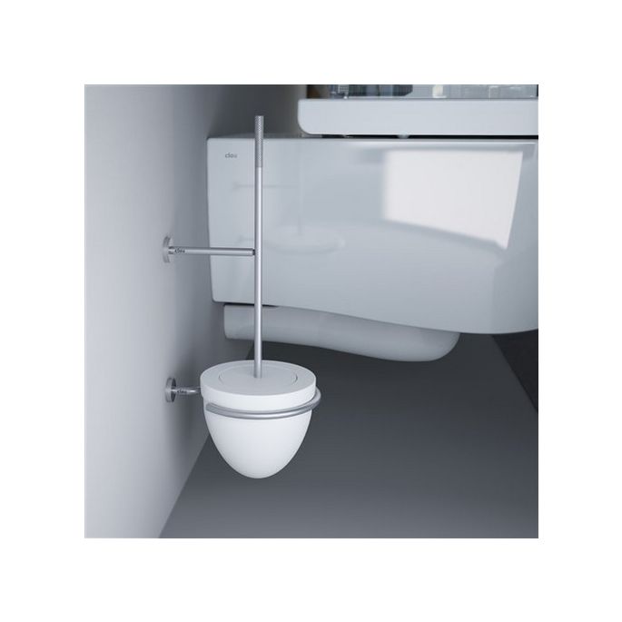 Clou Slim CL090304241 toiletborstel garnituur wand rvs geborsteld