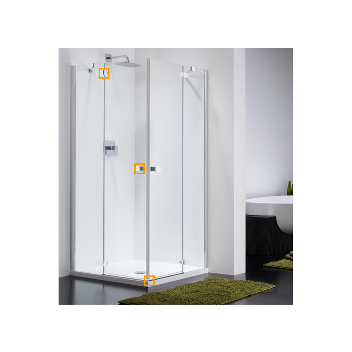 Provex Combi 1345SA05F onderdorpelset chroom