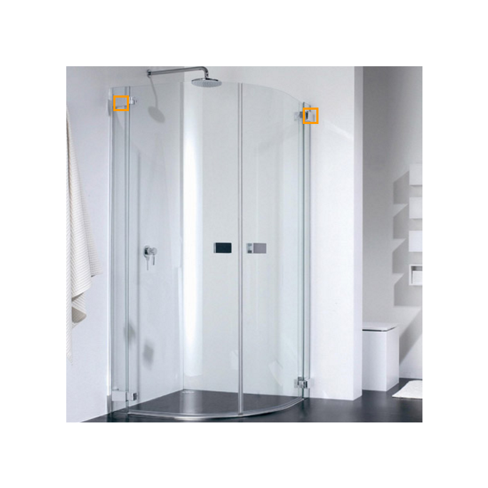 Provex 1236SA00F drainage strip 92cm, 15mm high, transparent, for glass thickness 6mm