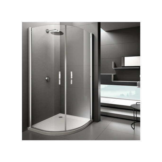 Provex 1246SA00F drainage strip 120cm, 18mm high, transparent, for glass thickness 6mm