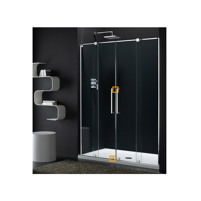 Provex S-Lite 0336BG05F Rolle komplett chrom (1 Stück)