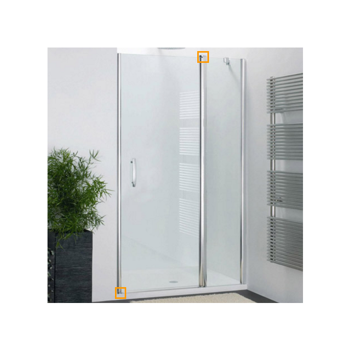 Provex Vario 1232SA05F+ hinge set chrome