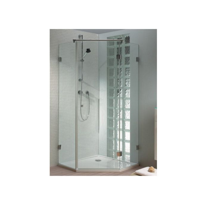 Riho 562010002 drainage strip with o-seal and flap, 100cm / 8mm