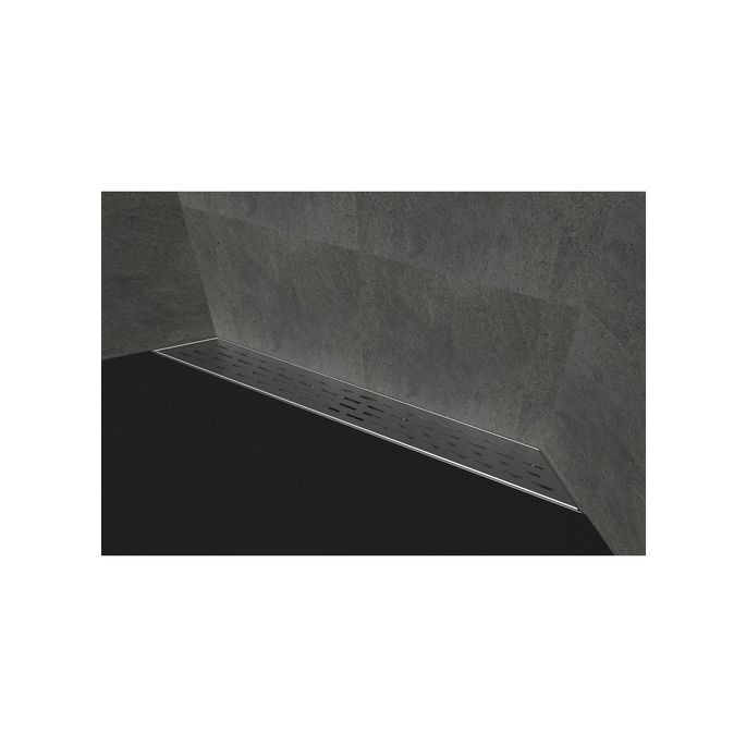 Easy Drain Multi Trapezium 300 EDMTRAP300 shower channel 485x300x98mm side spout