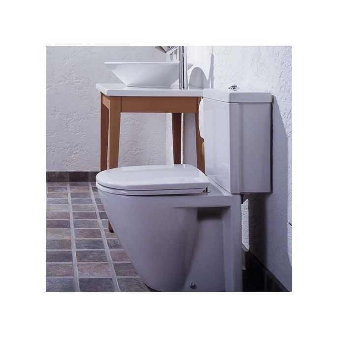 Pressalit Objecta D 172111-BR7999 toiletzitting met deksel zwart polygiene