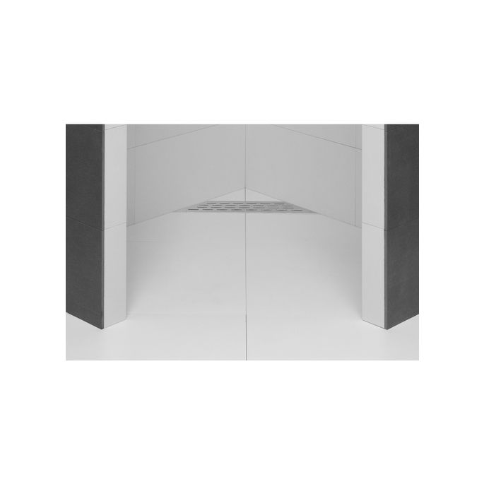 Easy Drain Multi Trapezium 300 EDMTRAP300 shower channel 485x300x98mm side spout