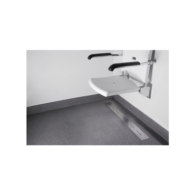 Easy Drain Vinyl EDVINM2120035 shower channel 120cm side spout