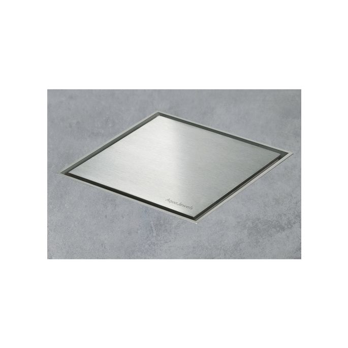 Easy Drain Aqua Jewels Quattro AJQ15X15ZM shower drain 15x15cm side spout