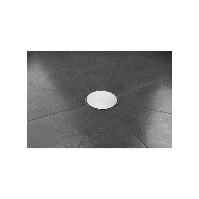 Easy Drain Aqua Round AQUARDX15MSI6 shower drain ø15cm side spout