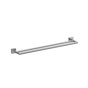 Inda Forum Quadra 3000 A3019CCR double towel rail 65 cm chrome