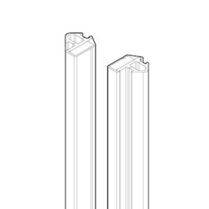 Novellini R10BJG01-B Satz Magnet Einschub Profile Matt Chrom