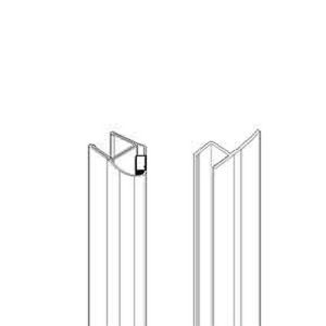 Novellini R10KUG01-B Magnet Profil + vertikale Dichtungsprofil