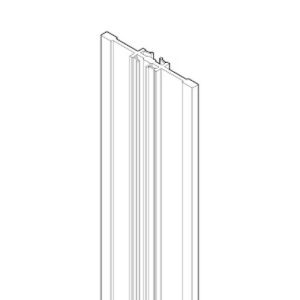 Novellini R50ABJS01-B Vertikal Dichtungsprofil Matt Chrom