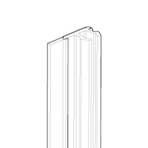 Novellini R50BJGB1-TR Vertikal Dichtungsprofil Transparent