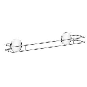 Smedbo Beslagsboden BK3464 single towel rail 50cm brushed stainless steel