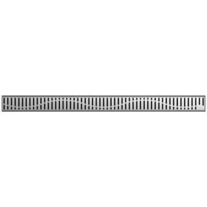 ACO ShowerDrain C 408557 shower drain grating Wave 68.5cm stainless steel
