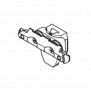 Artweger Lifeline LZ103 Satz Rollenführungen Nr.3, 3 x links, 3 x rechts