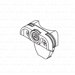 Artweger Lifeline LZ118 Satz MOBIL 3 Rollenführungen, 6 Stück