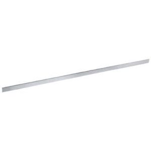 Blanke Aqua Deko 622280B40125 sealing profile for above gutter 1250x40mm stainless steel brushed
