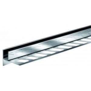 Blanke Aqua Keil Glas 193280B098R glass closing profile 980x34mm right stainless steel brushed