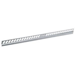 Blanke Aqua Keil Wall 845280B100L sealing profile 980x10x24mm left stainless steel brushed
