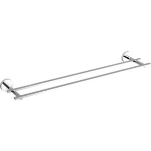 Clou Flat CL0902053 towel rail double 60cm chrome
