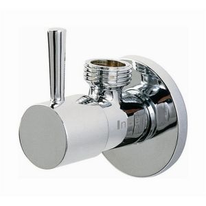 Clou InBe IB0645001 design angle stop valve chrome