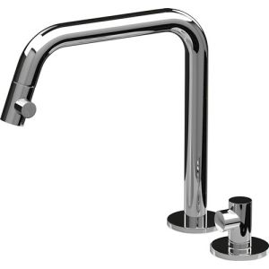 Clou Kaldur CL061500329R 2-hole mixer tap (right-hand version) chrome