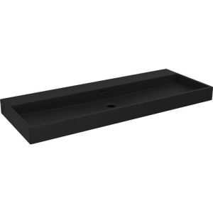 Clou Wash Me CL0230038 sink 110x42cm ceramic matte black