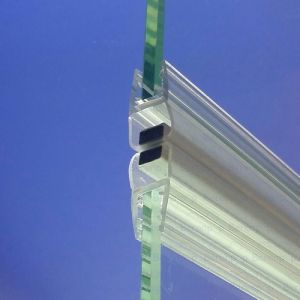 Exa-Lent Universal DS182004 - M04111200 clear shower profile magnetic straight (set of 2 pieces) 200cm 4mm