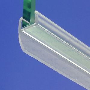 Exa-Lent Universal DS311008 - G08048100 clear shower profile 1 flap (of 11mm) 100cm - 8mm