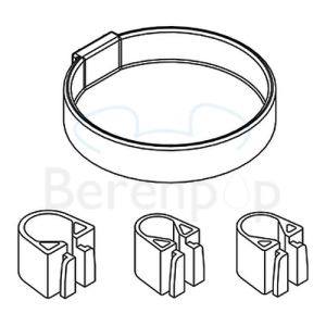 Damixa 2390500 Seifenschale für Brausestang chrom