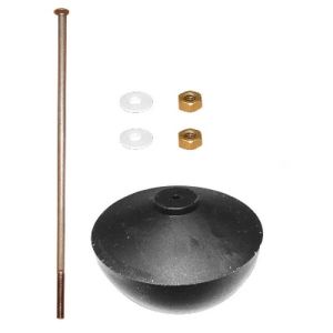 De Beer 122070001 ball rod set + rubber ball for inner cistern rinser (Sphinx)