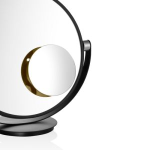 Decor Walther 0123020 Vanity top mirror for Vanity table mirror magnification 5x gold