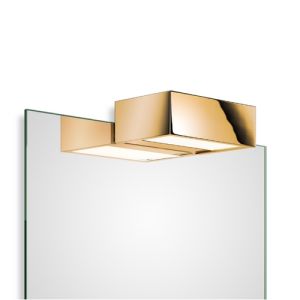 Decor Walther 0419720 BOX 1-15 N LED mirror light dimmable 15x10cm gold