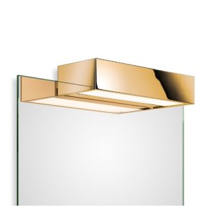 Decor Walther 0419820 BOX 1-25 N LED mirror light dimmable 25x10cm gold