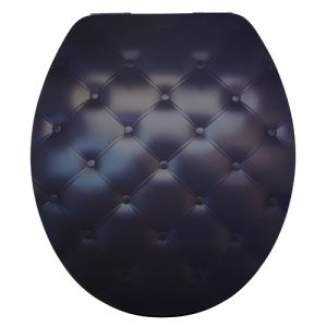 Diaqua Lyon 31171503 toiletzitting met deksel motief Black sofa