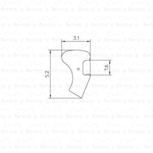 Duscholux 250101.00.000.9999 silicone cord per m1