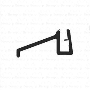 Duscholux 251018.00.000.9999 drainage profile horizontal, 100cm, 5mm