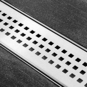 Easy Drain Multi Designparts EDCAR1100M Square-7 grille 110 cm stainless steel