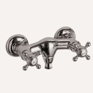 Fima Carlo Frattini Elizabeth F50851BR surface mounted shower mixer 2 handle bronze