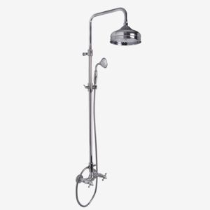 Fima Carlo Frattini Elizabeth F50852OR surface mounted shower mixer 2 handle with shower set gold