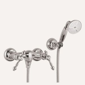 Fima Carlo Frattini Epoque F5055BR surface mounted shower mixer 2 handle with garnish bronze