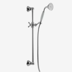 Fima Carlo Frattini F20443CR slide bar set with hand shower chrome