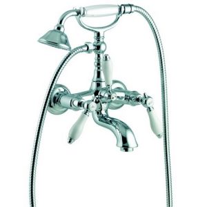 Fima Carlo Frattini Herend F5404OR bath faucet surface mounted 2 handle with garnish gold