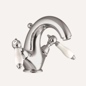 Fima Carlo Frattini Herend F5431BR basin mixer 2 handle bronze