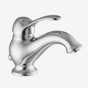 Fima Carlo Frattini Lamp F3301SN Waschbeckenarmatur 1-Griff gebürstetes Nickel